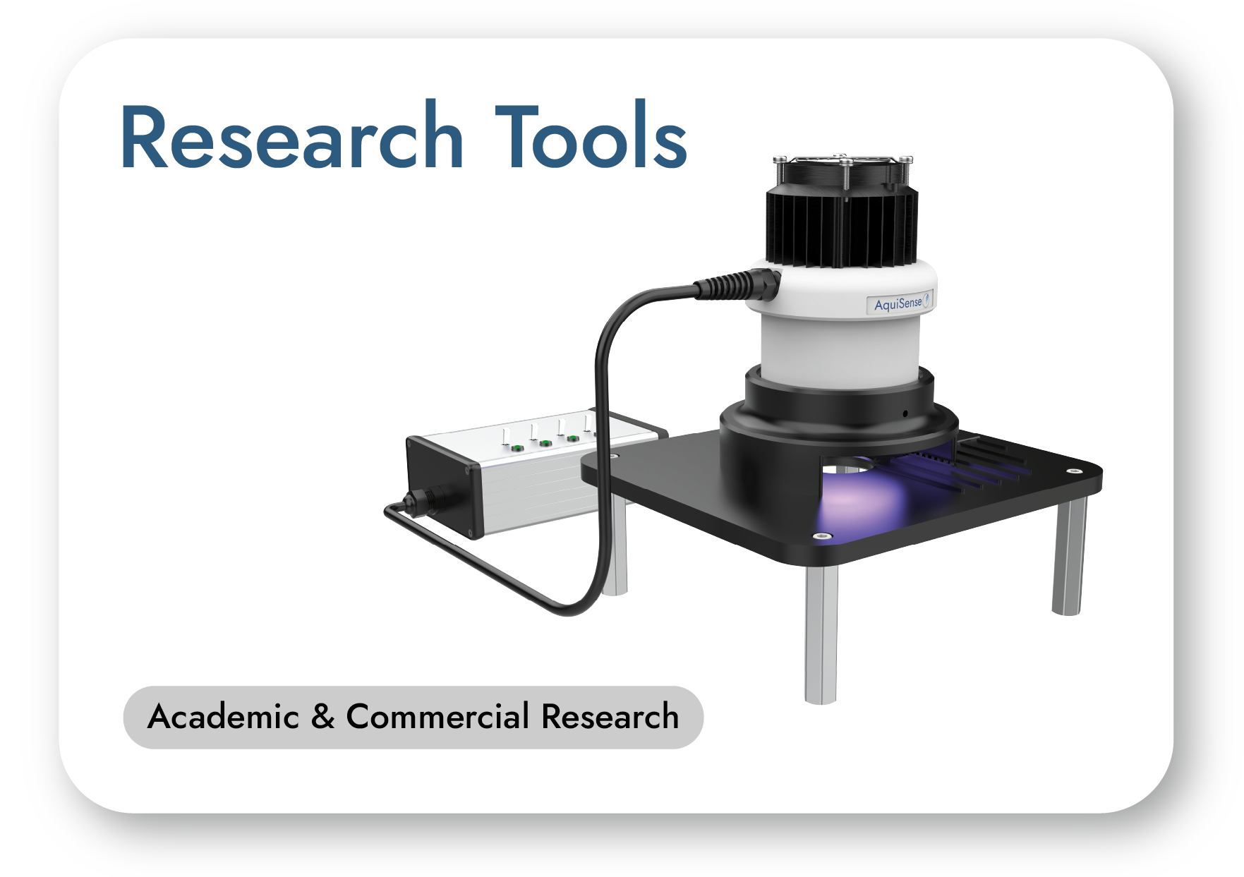 UV UV-C LED Treatment System for Research and Labs